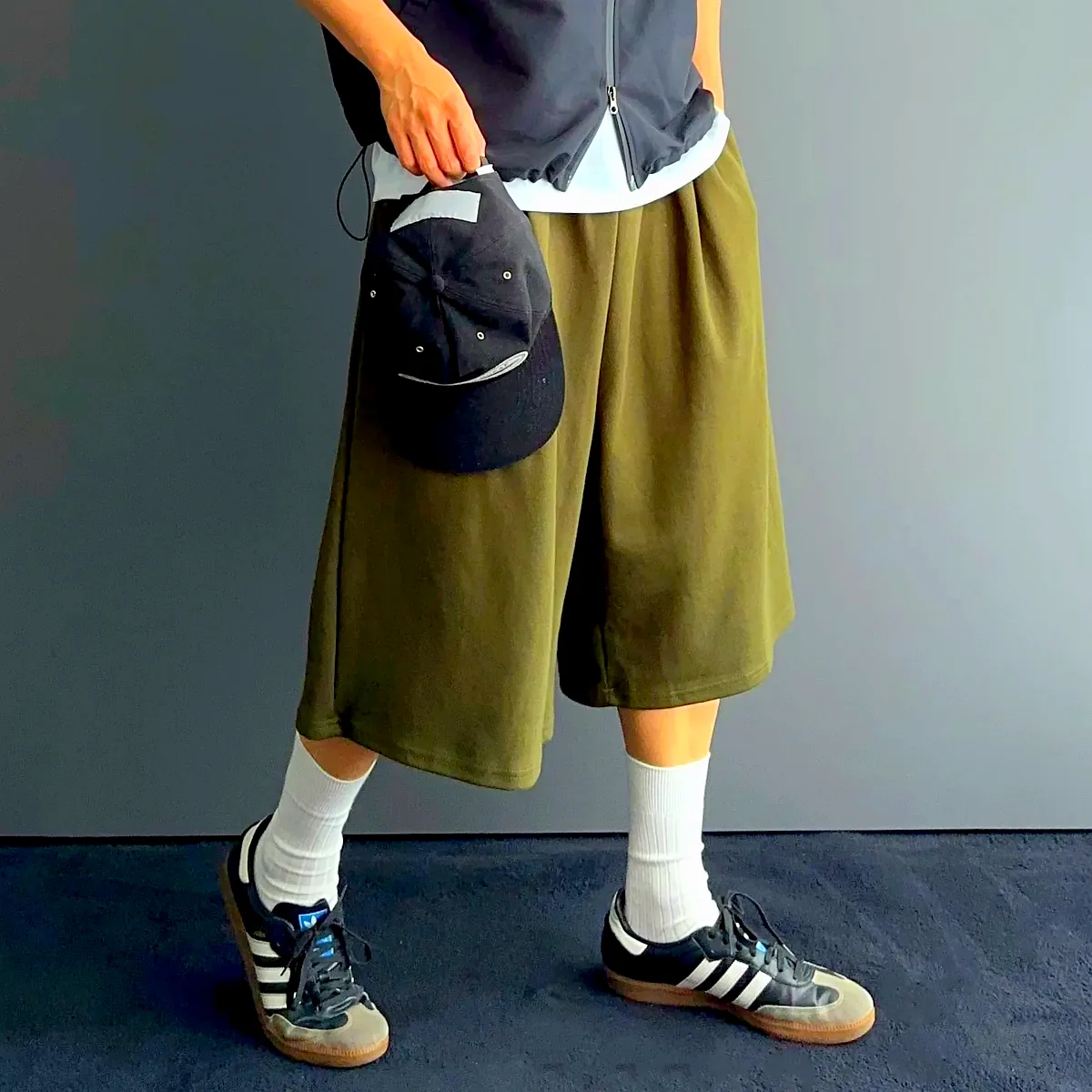 1+1 7부반바지 헬스버뮤다팬츠 헬스반바지 이미지 4