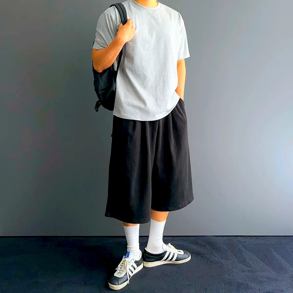 1+1 7부반바지 헬스버뮤다팬츠 헬스반바지 이미지 5