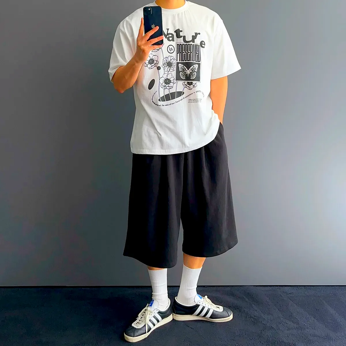 1+1 7부반바지 헬스버뮤다팬츠 헬스반바지 이미지 6