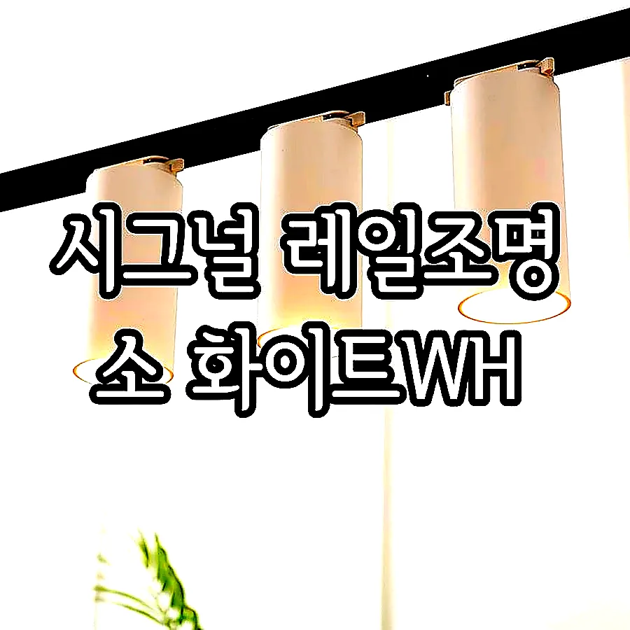 시그널 레일조명 소 화이트WH 이미지 3
