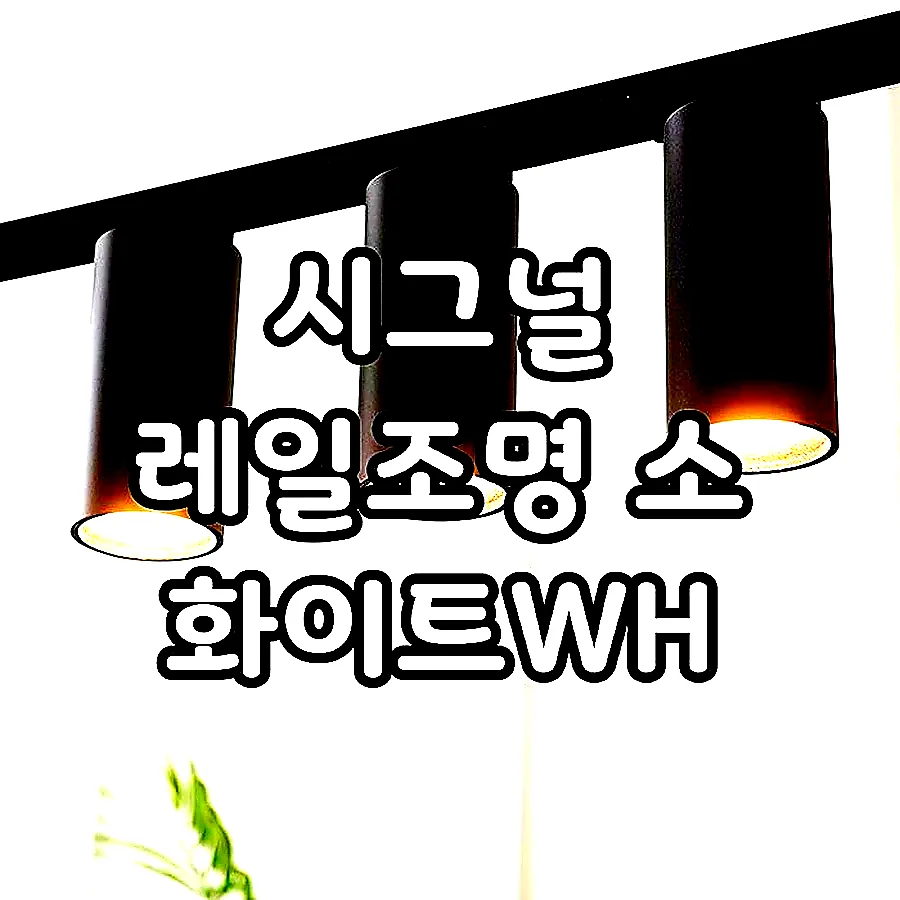 시그널 레일조명 소 화이트WH 이미지 4