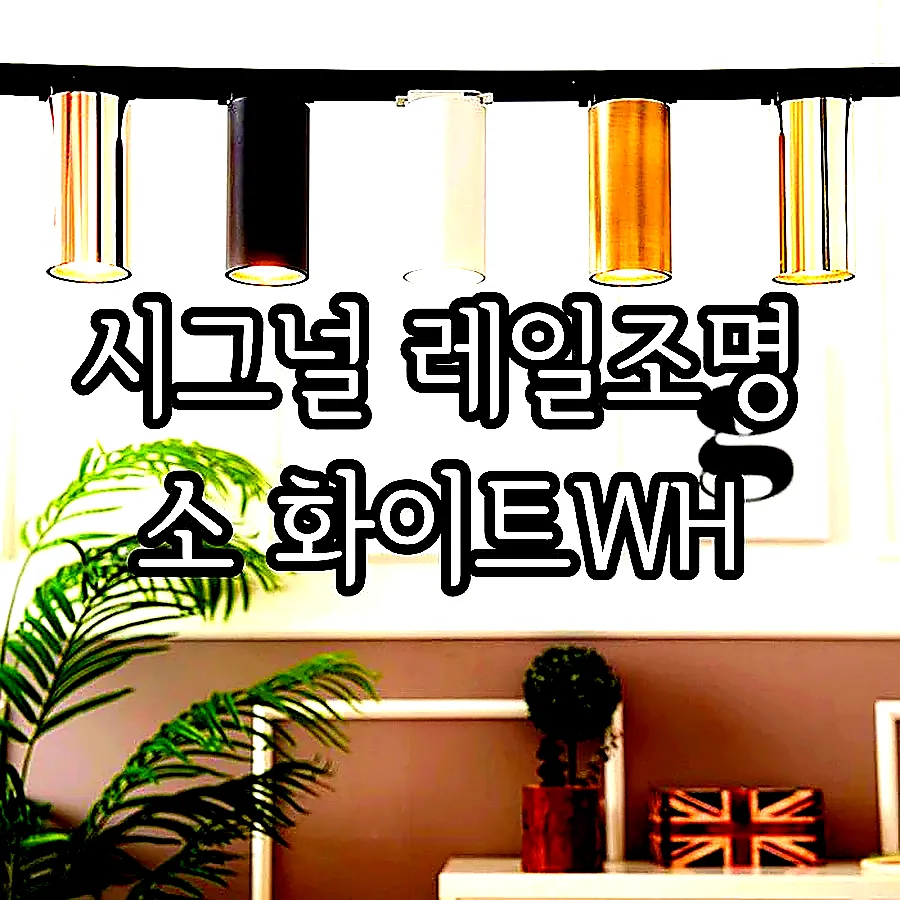 시그널 레일조명 소 화이트WH 이미지 5
