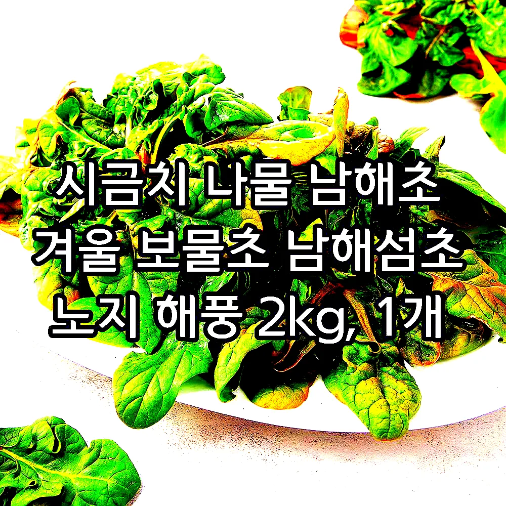 시금치 나물 남해초 겨울 보물초 남해섬초 노지 해풍 2kg, 1개 이미지 8 시금치 나물 남해초 겨울 보물초 남해섬초 노지 해풍 2kg, 1개 이미지 8