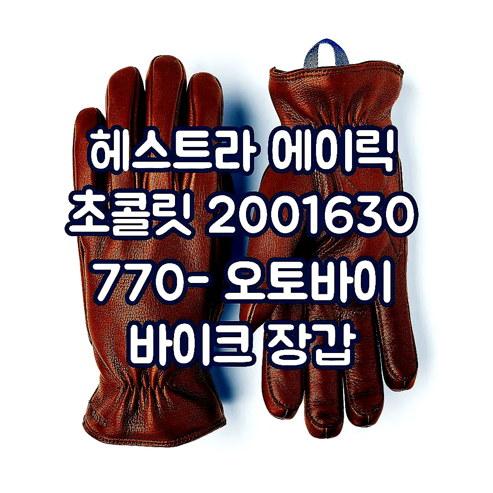 헤스트라 에이릭 초콜릿 2001630 770- 오토바이 바이크 장갑 이미지 1